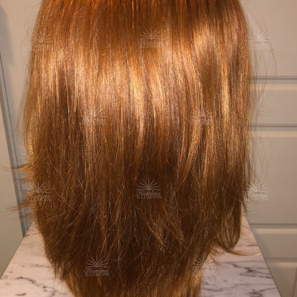 🌺Rare Hairline Illusions Prosthesis -Virgin Cowboy Butter-Soft Hair - Small - Picture 5 of 9